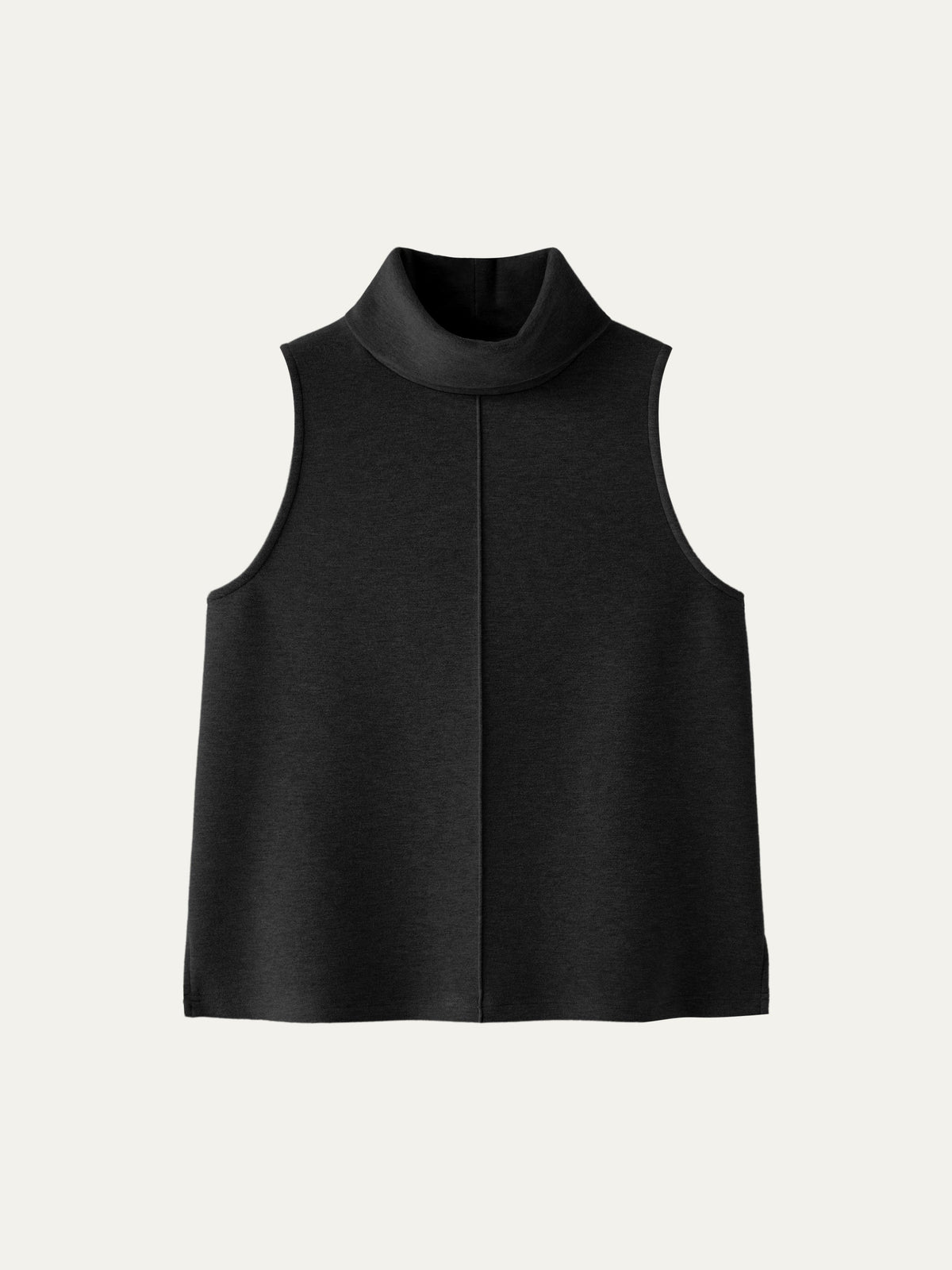 OGLmove Women's Turtle Neck Split Hem Top