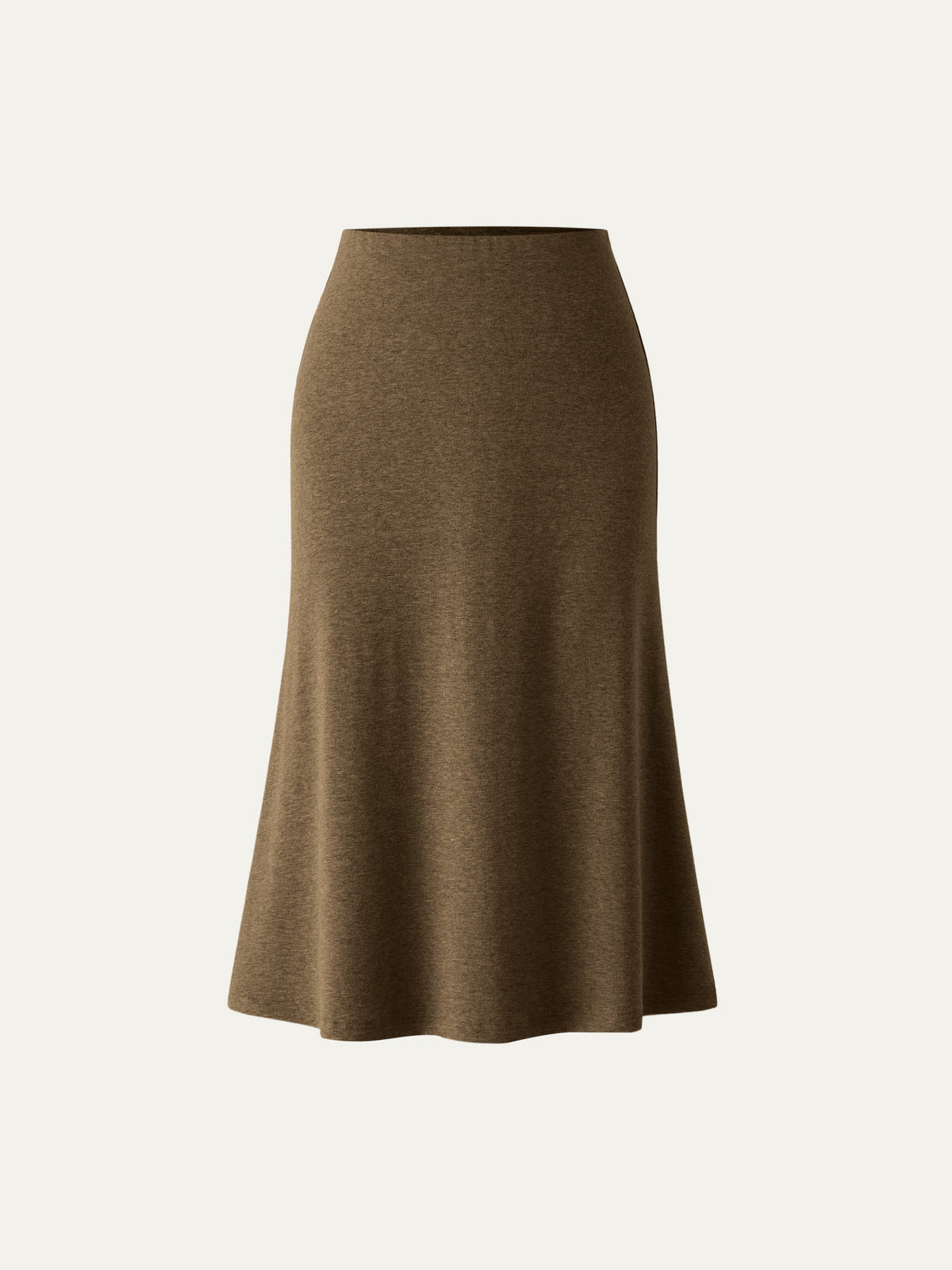 OGLmove Women's Soft Thermal Pull-On Midi Skirt