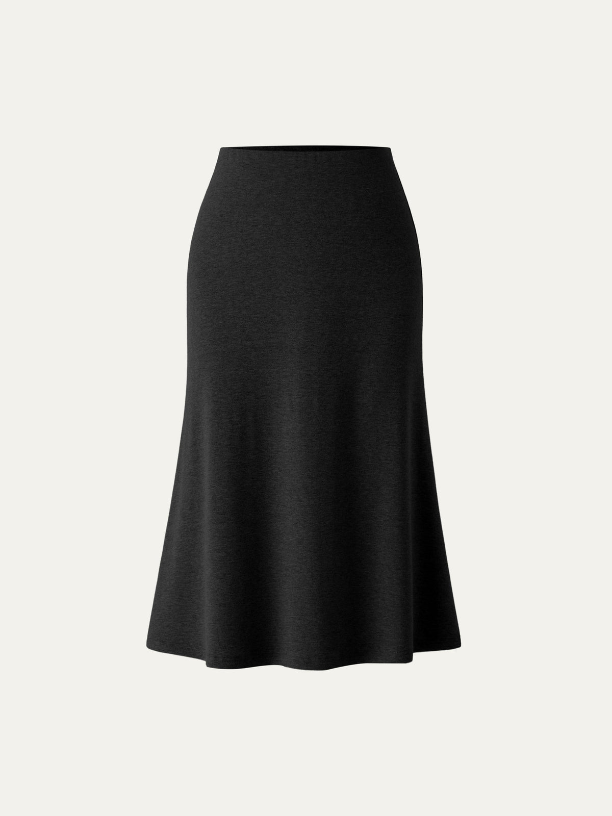 OGLmove Women's Soft Thermal Pull-On Midi Skirt