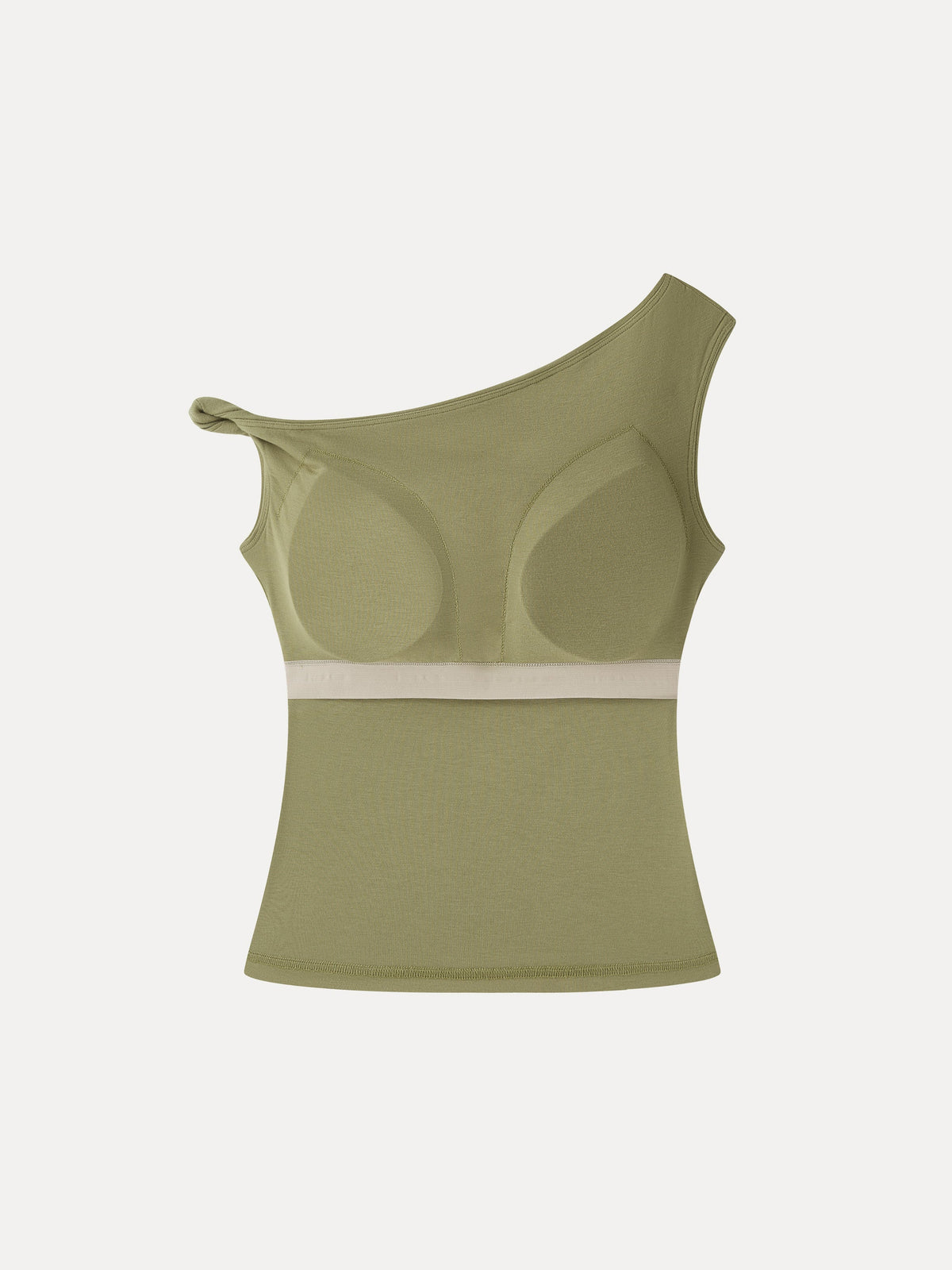 OGLmove Women's CoolTouch Asymmetrical Shoulder Bra Top