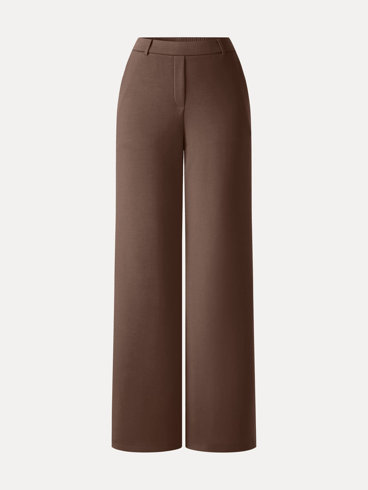 OGLmove Women's TravelEase Lyocell Spacer High-Rise Wide Leg Pants with Pockets