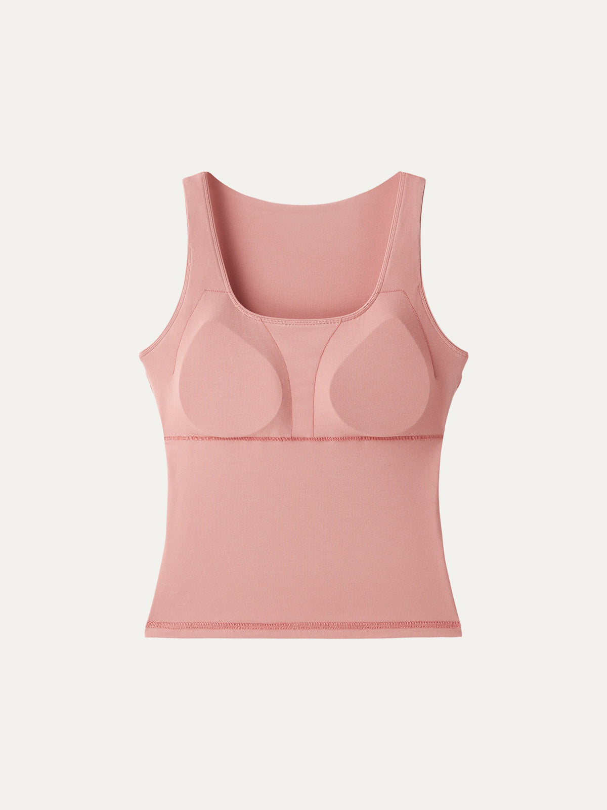 OGLmove Women's Square Neck Back Smoothing Bandless Bra Tank