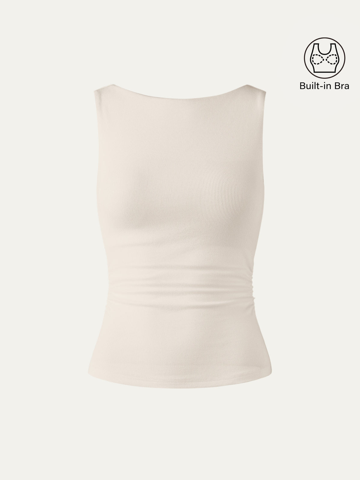 OGLmove Women's Elastic Open Back Bra Tank