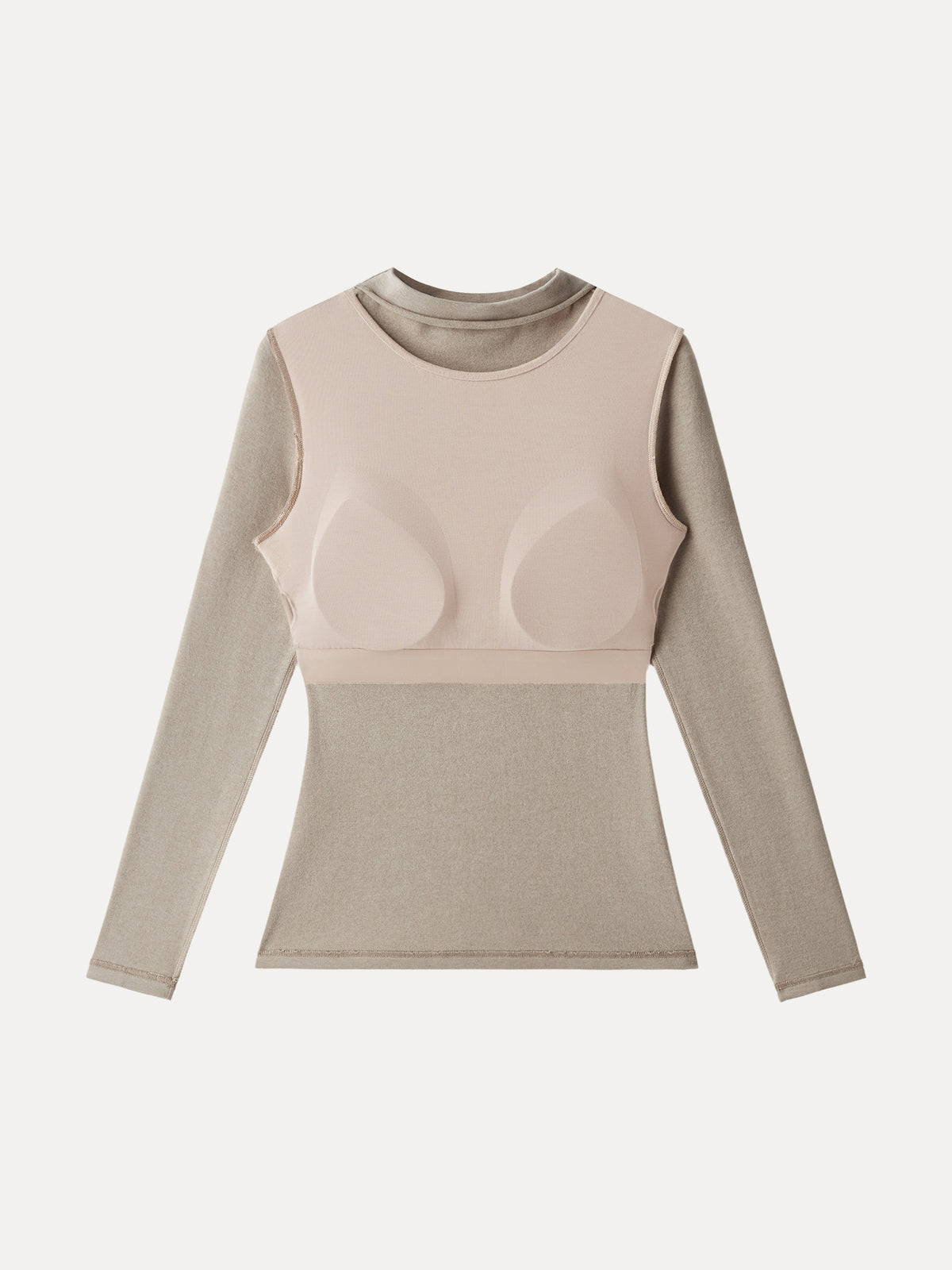 OGLmove Women's ProWarm Mockneck Long Sleeve Bra Top