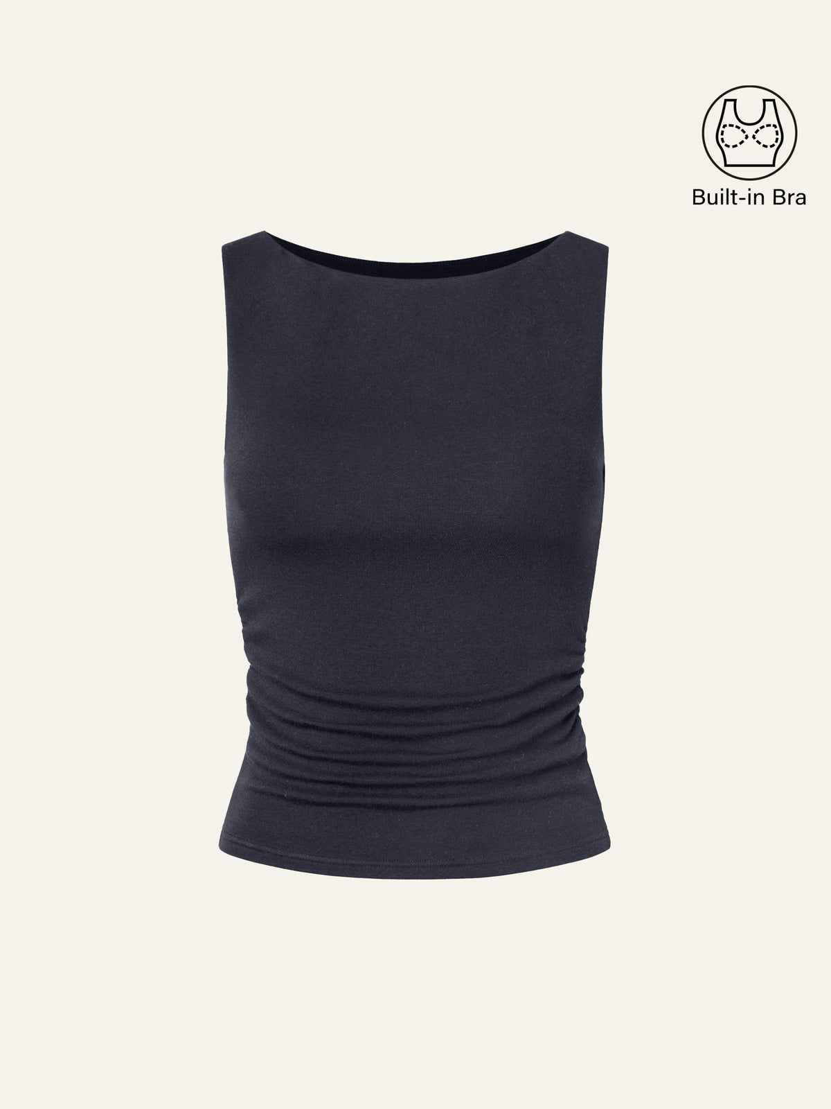 OGLmove Women's Boat Neck Bra Tank Top