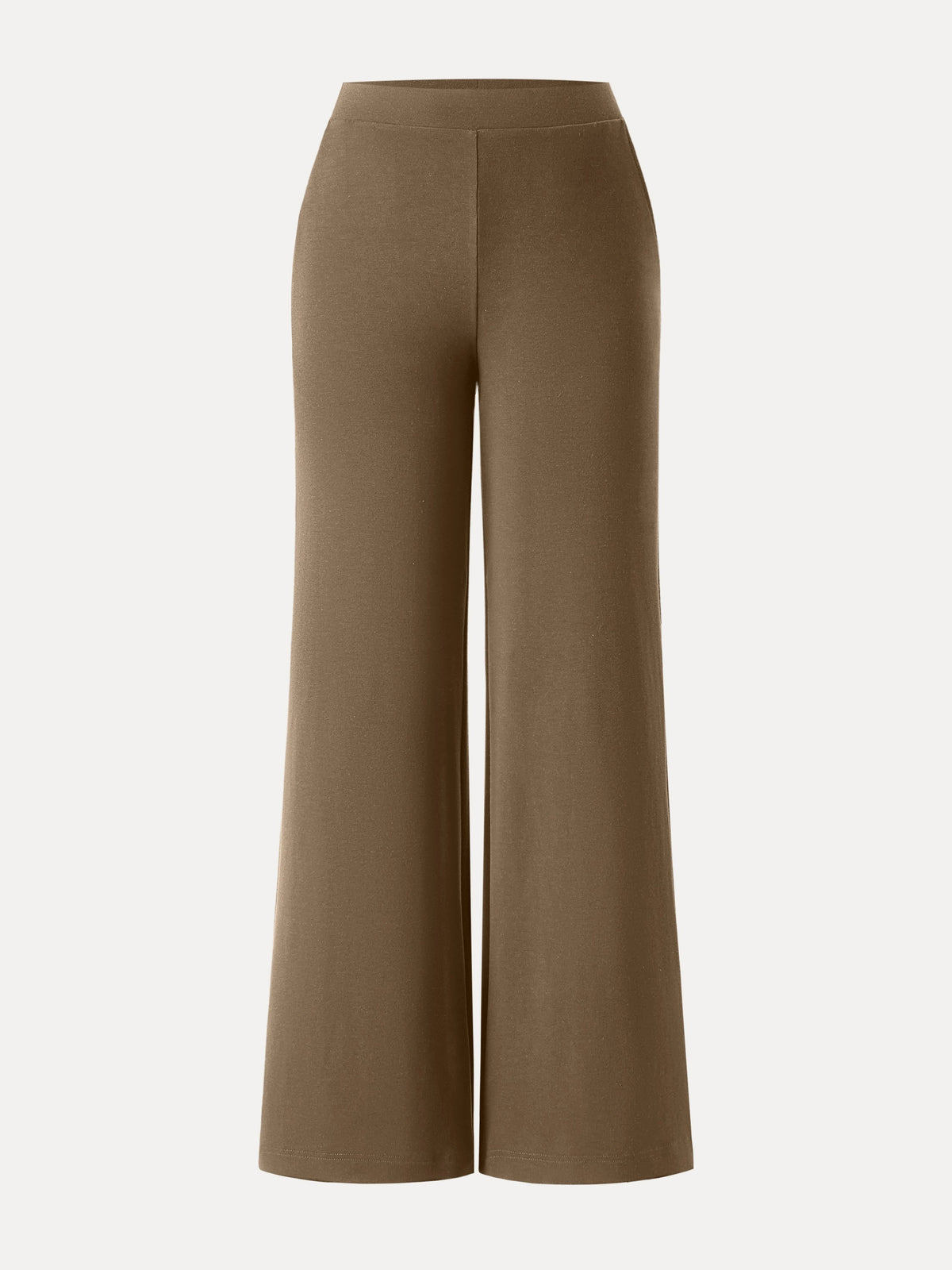 OGLmove Lyocell Wool Mid Rise Wide Leg Pull-on Pants