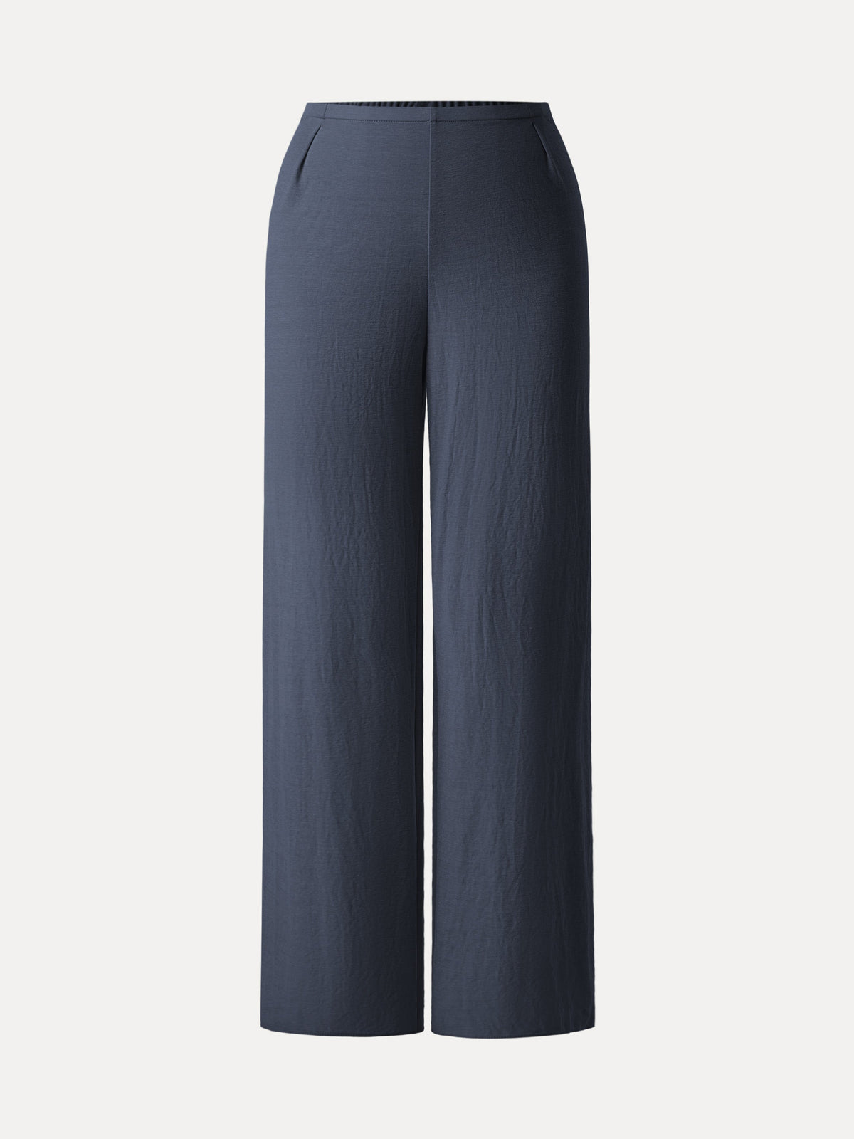 OGLmove Women's Breathable Cotton-Linen Mid Rise Straight Leg Pant