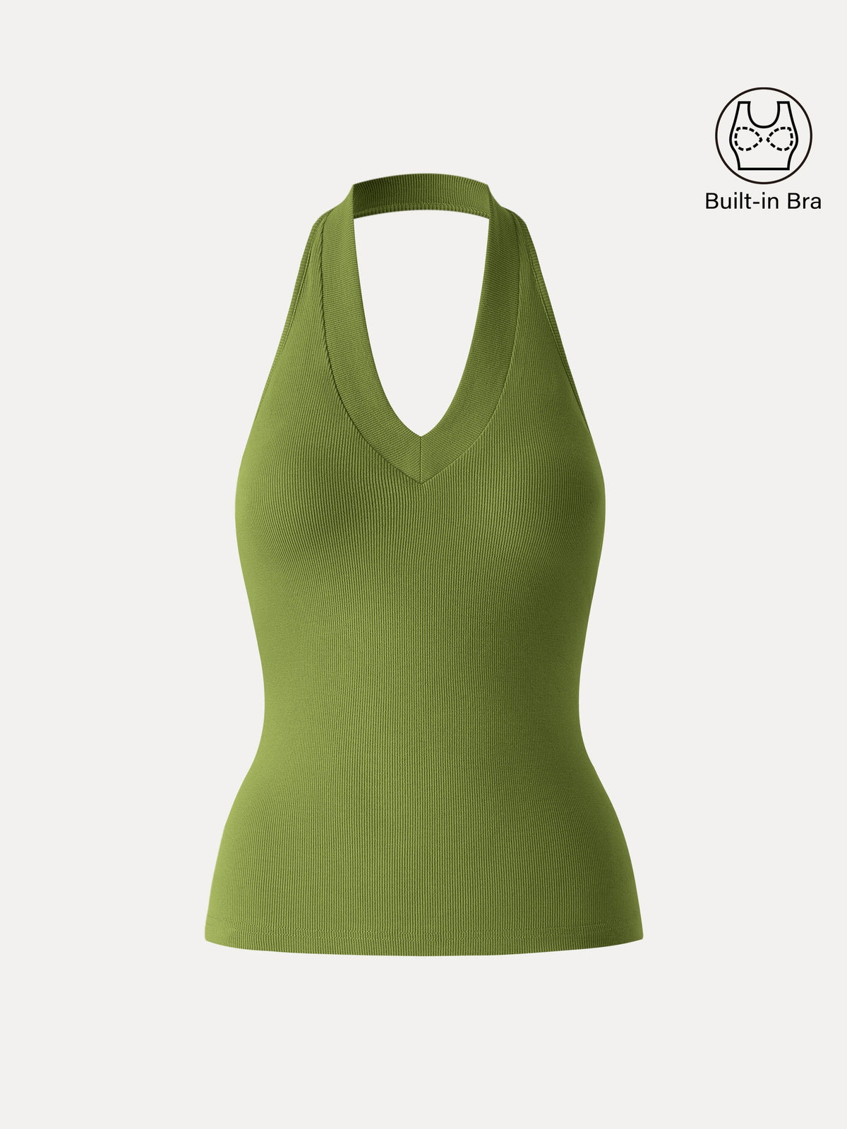 OGLmove Women's Halter Neck Open Back Bra Tank