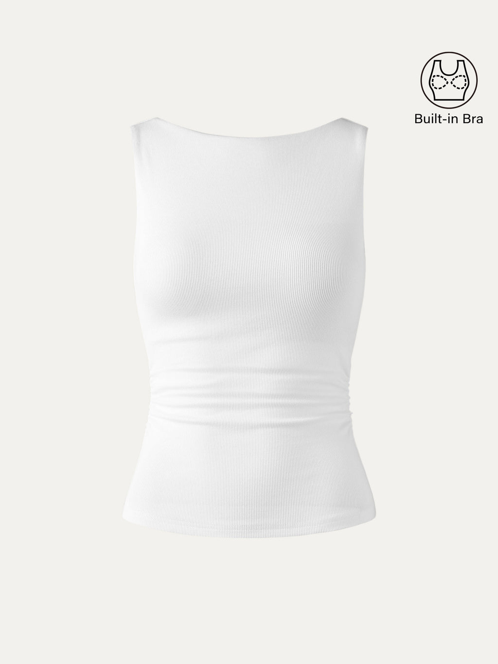 OGLmove Women's Elastic Open Back Bra Tank