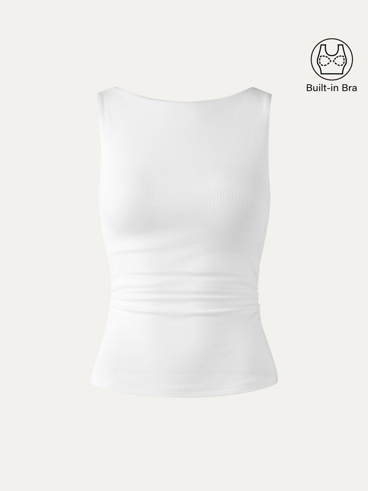 OGLmove Women's Elastic Open Back Bra Tank