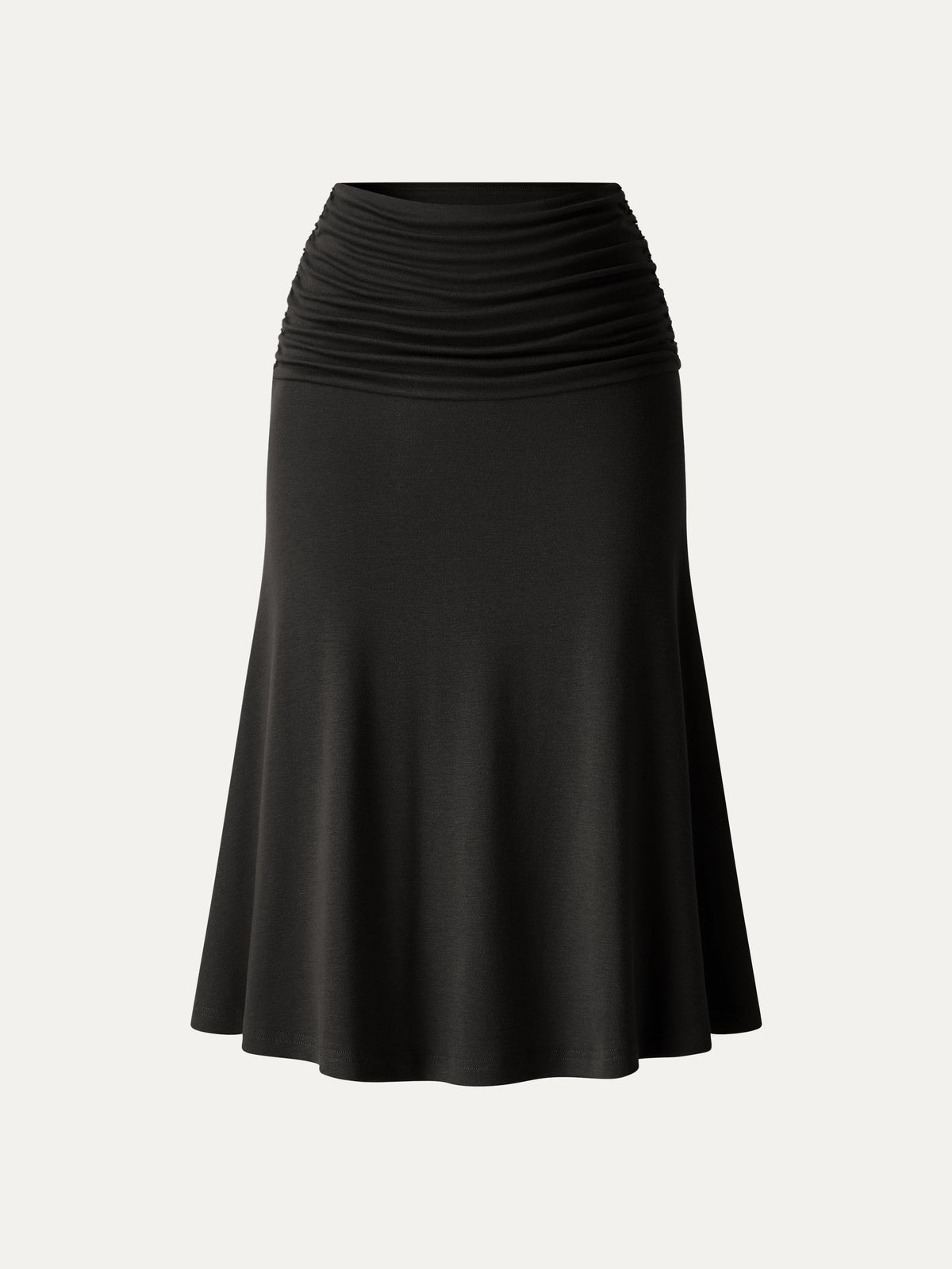 OGLmove Women's CoolTouch Ruched Midi Mermaid Skirt