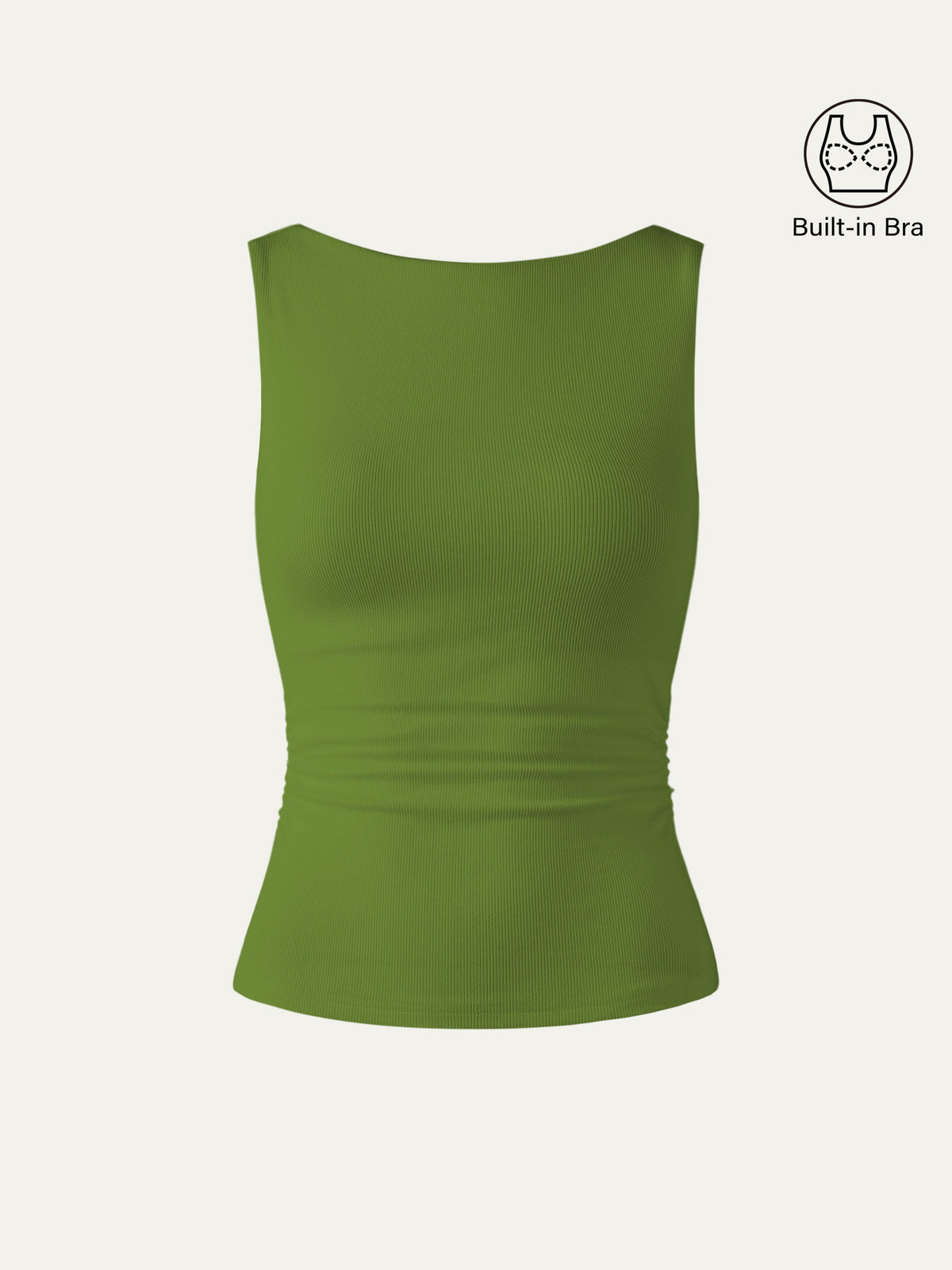 OGLmove Women's Elastic Open Back Bra Tank