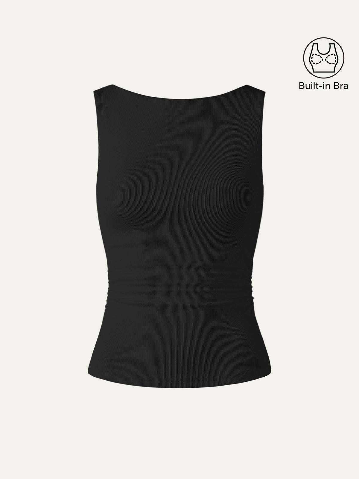 OGLmove Women's Elastic Open Back Bra Tank