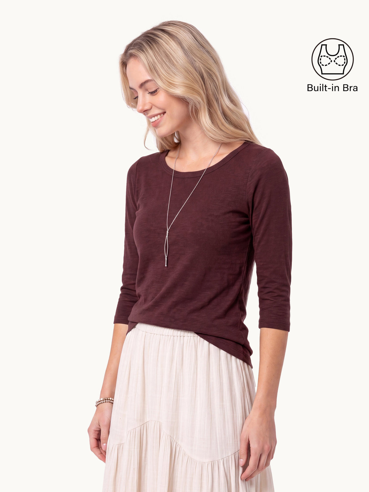 OGLmove Women's Eco-Mousse® Round Neck Bra Top