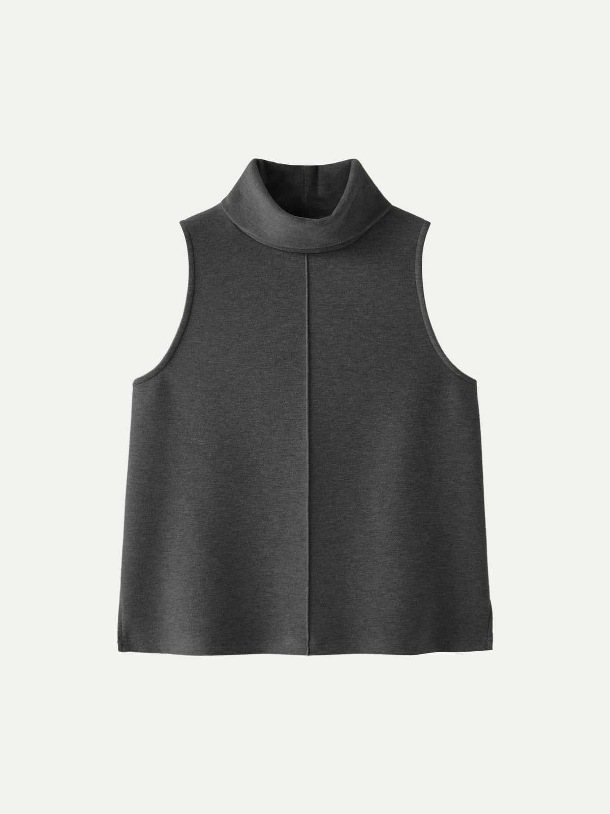 OGLmove Women's Turtle Neck Split Hem Top
