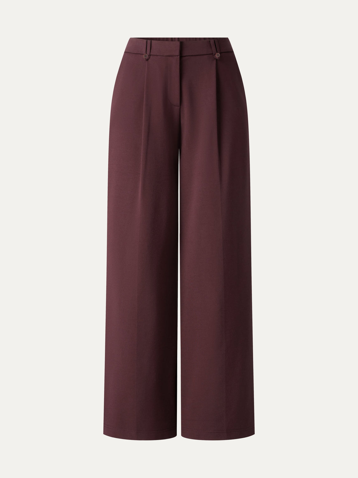 OGLmove Women's Ponte Low-Rise Straight Leg Ankle Pants with Pockets