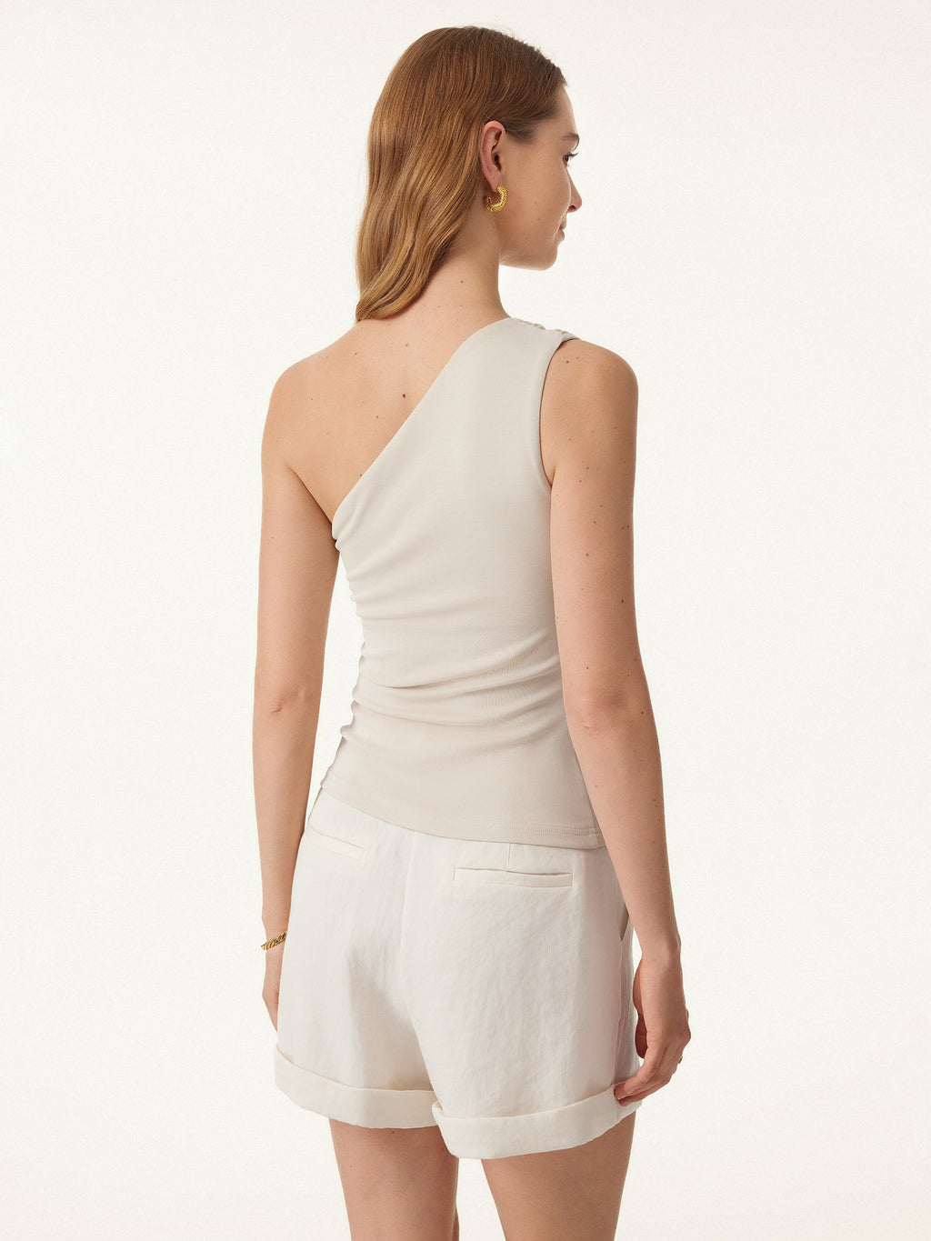 OGLmove Women's Regular Wide Leg Palazzo Pant with Pockets & Ruched Bra Tank Set