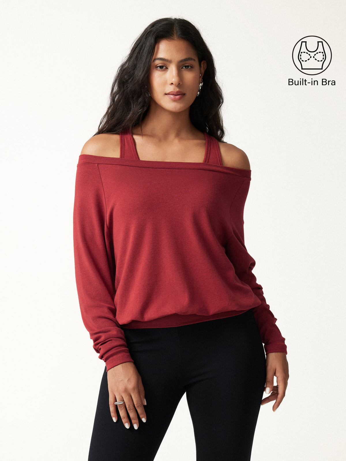 OGLmove Women's LiteWarm Multi-Wear Layering Bra Top