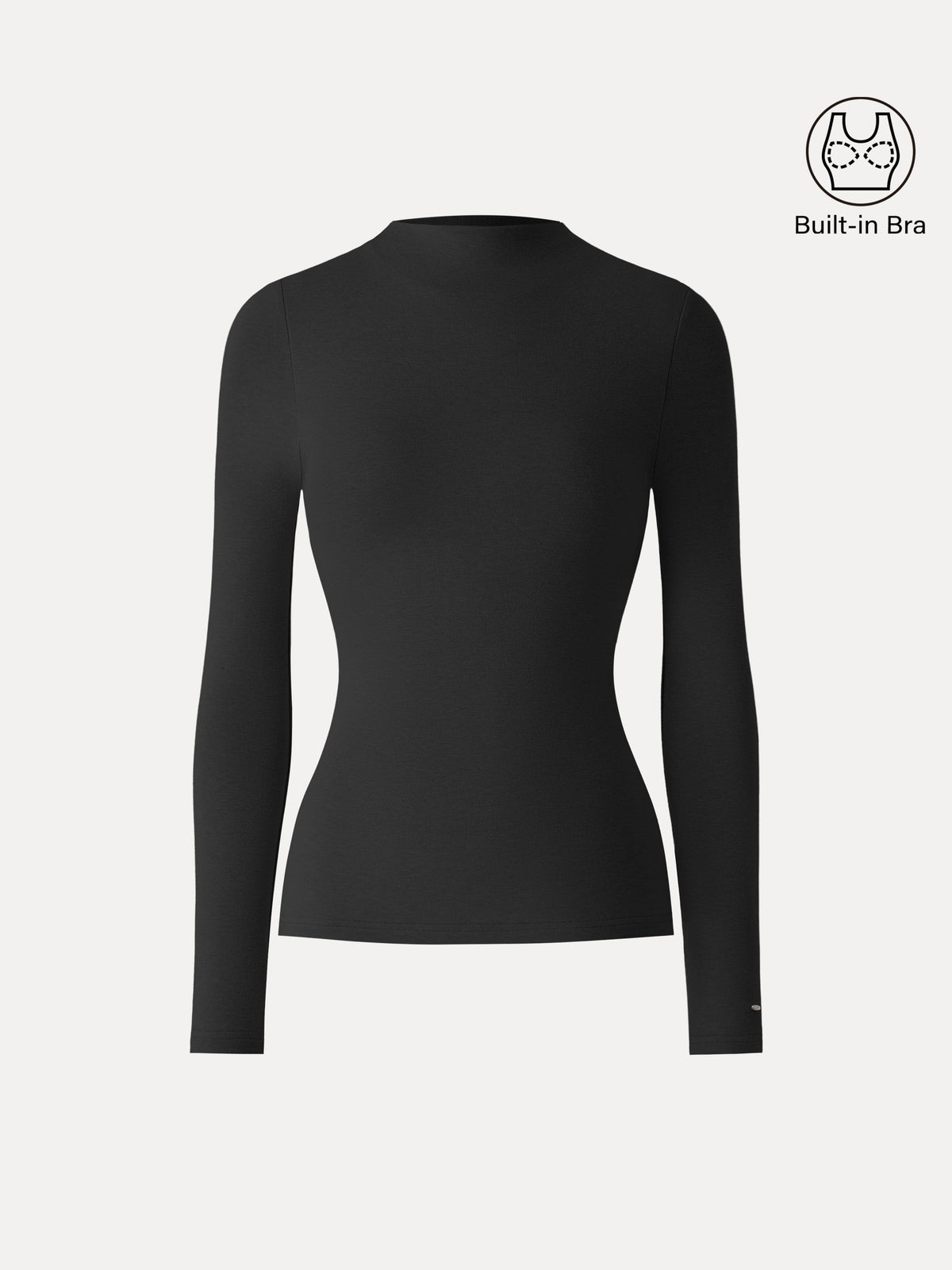 OGLmove Women's ProWarm Mockneck Long Sleeve Bra Top