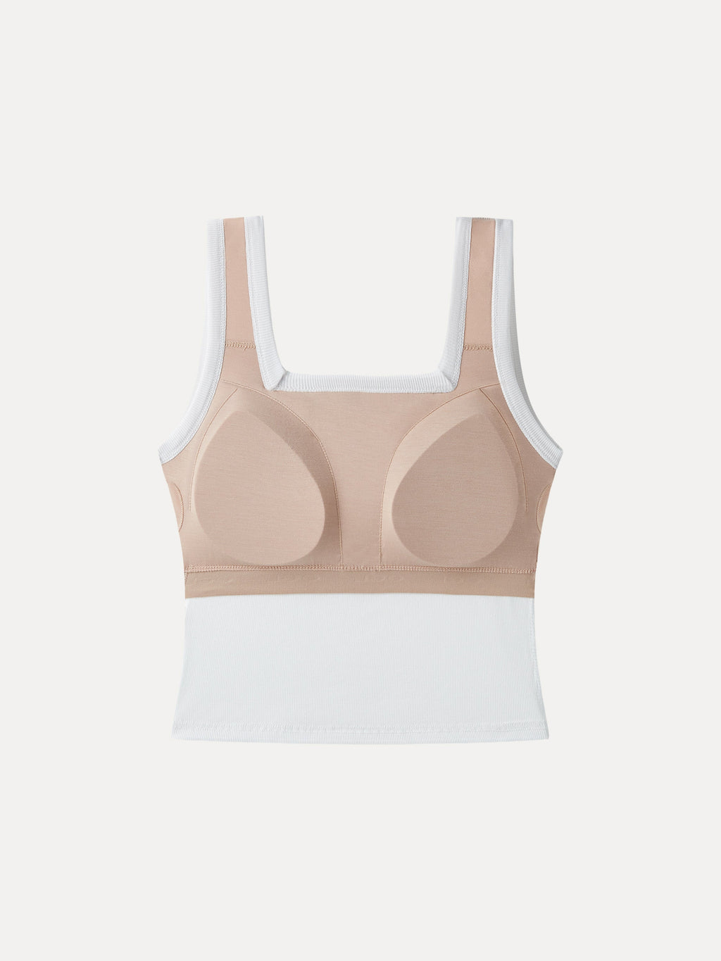 OGLmove Slinky Square Open-Back Bra Tank Top