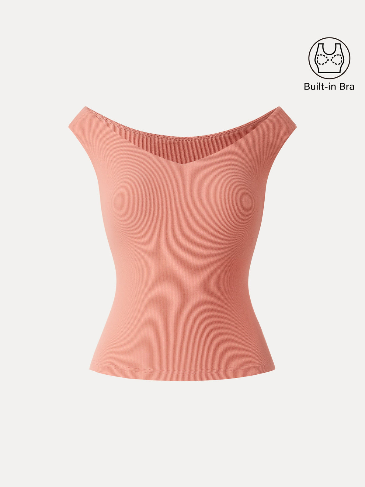 OGLmove Women's Essential V-Neck New Airy Bra Top