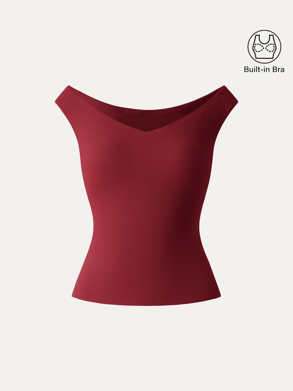 OGLmove Women's Essential V-Neck New Airy Bra Top
