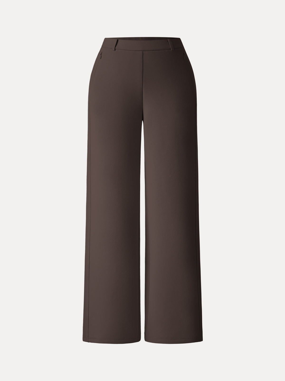 OGLmove Women's Stretch Cotton Blend Slimming High Rise Wide Leg Pant