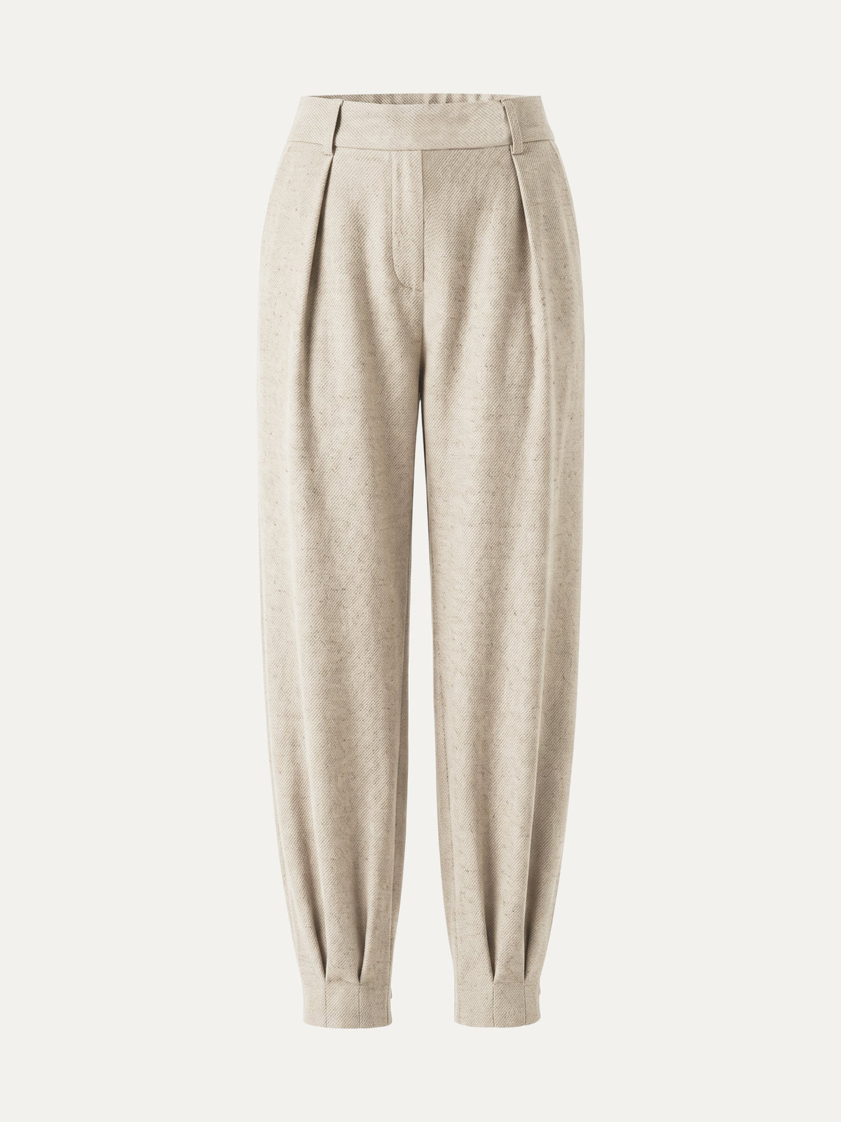 OGLmove Women's Stretch Linen-Like Wrinkle-Resistant Tapered Pant