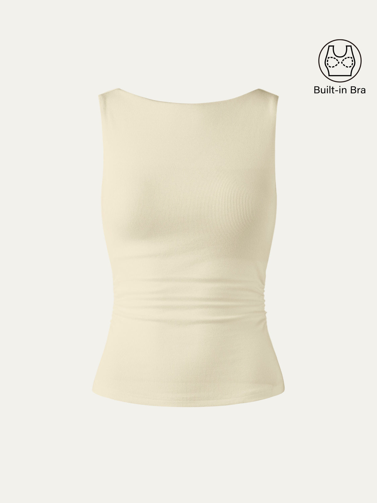 OGLmove Women's Elastic Open Back Bra Tank