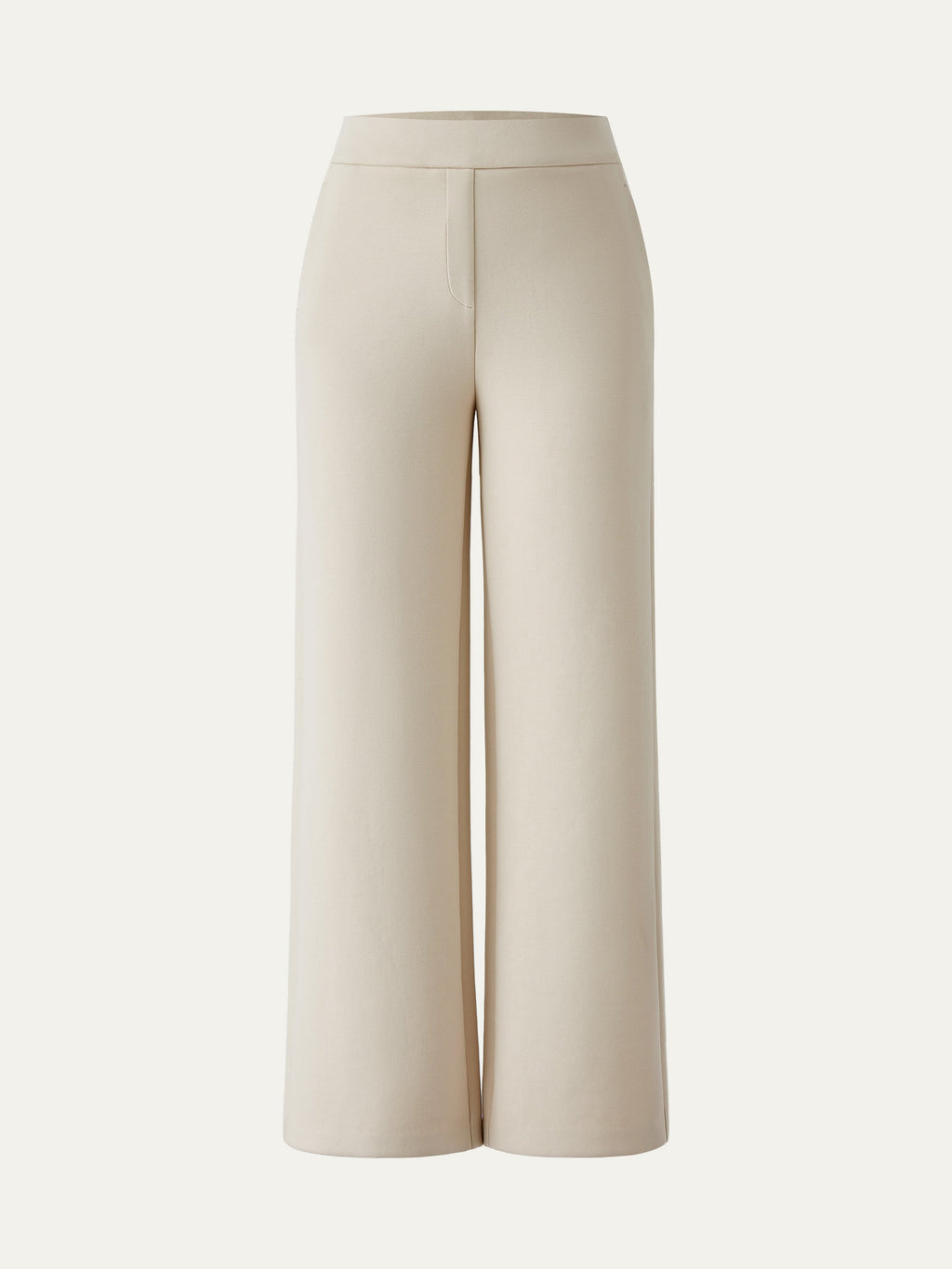 OGLmove Women's Textured Mid Rise Pull-on Straight Pant with Pockets