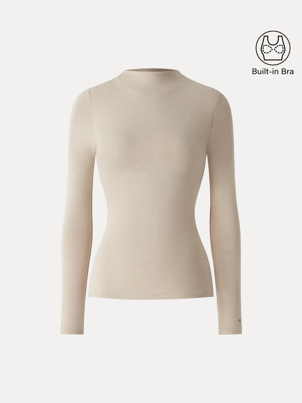 OGLmove Women's ProWarm Mockneck Long Sleeve Bra Top