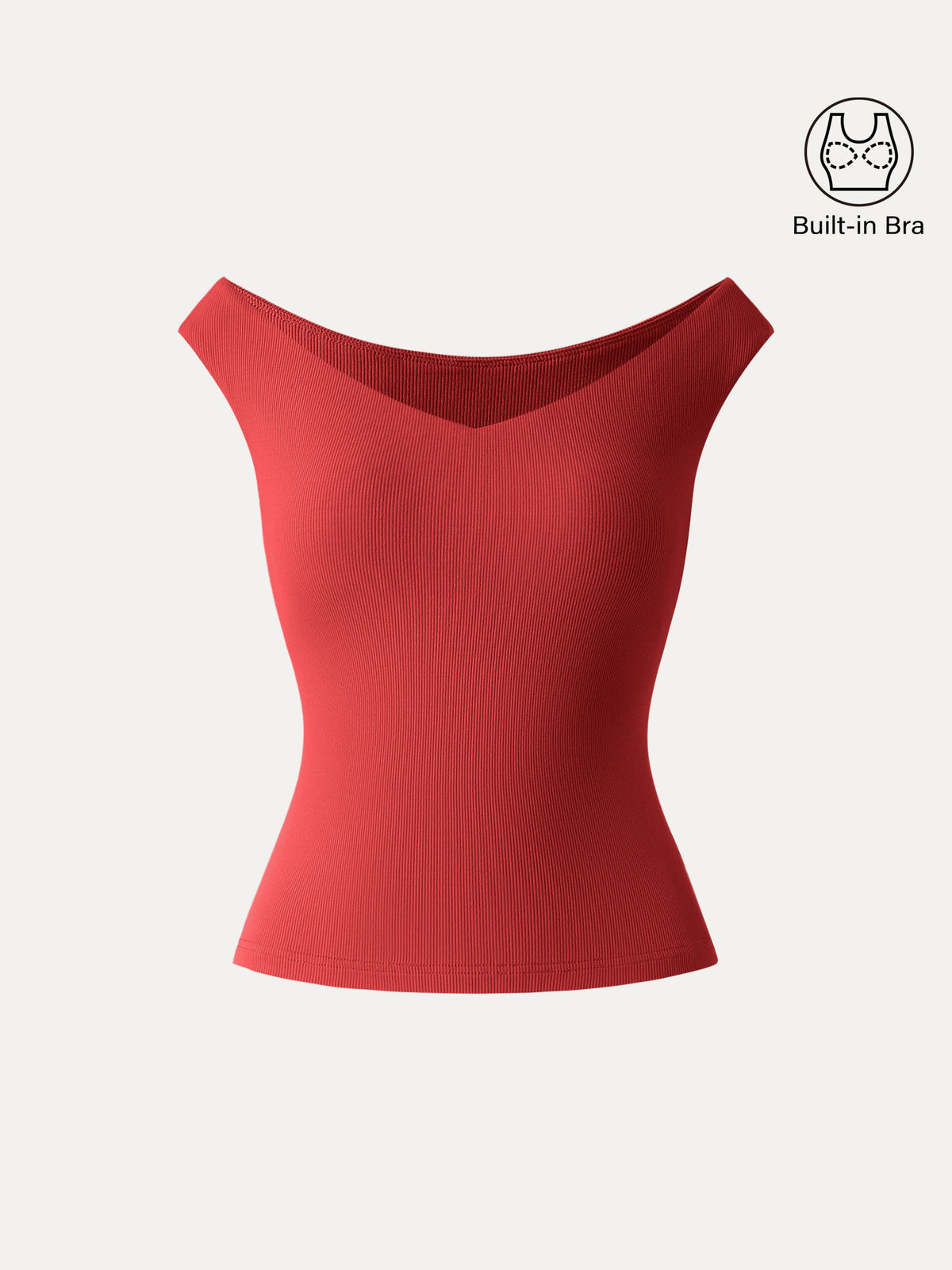 OGLmove Women's Essential V-Neck New Airy Bra Top