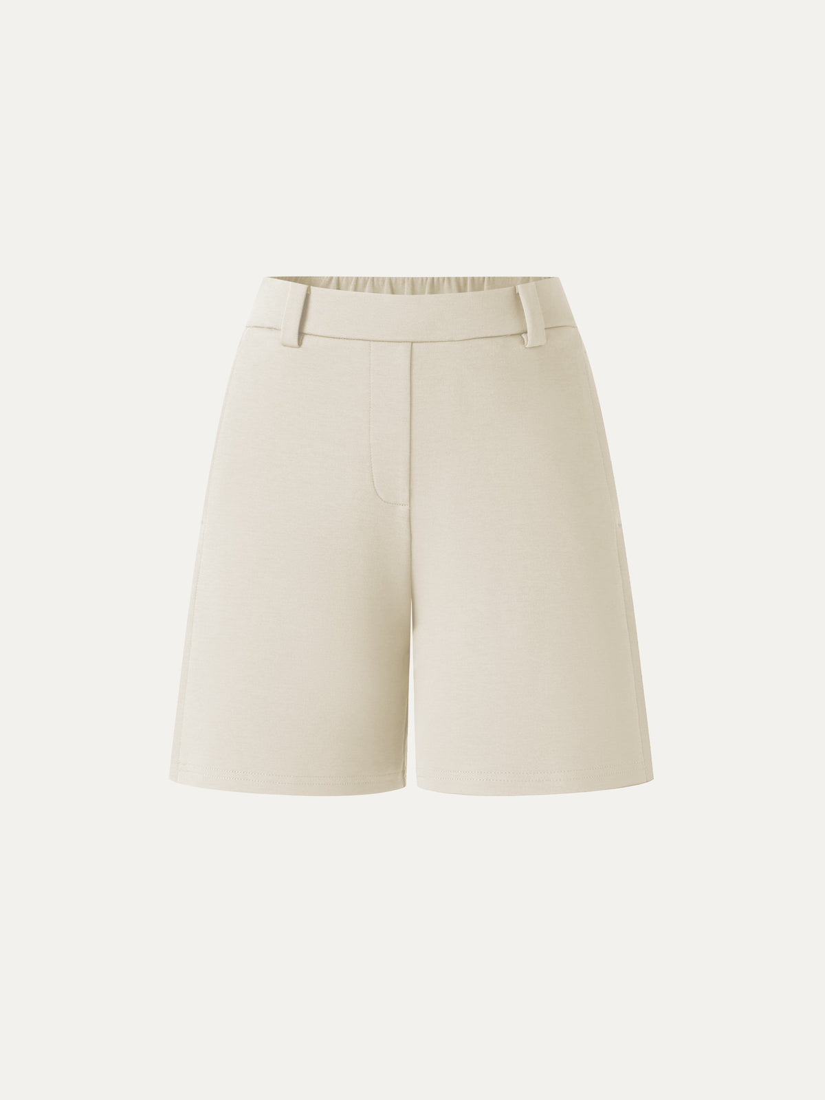 OGLmove Women's Air Cotton Mid-Rise Travel Shorts with Pockets