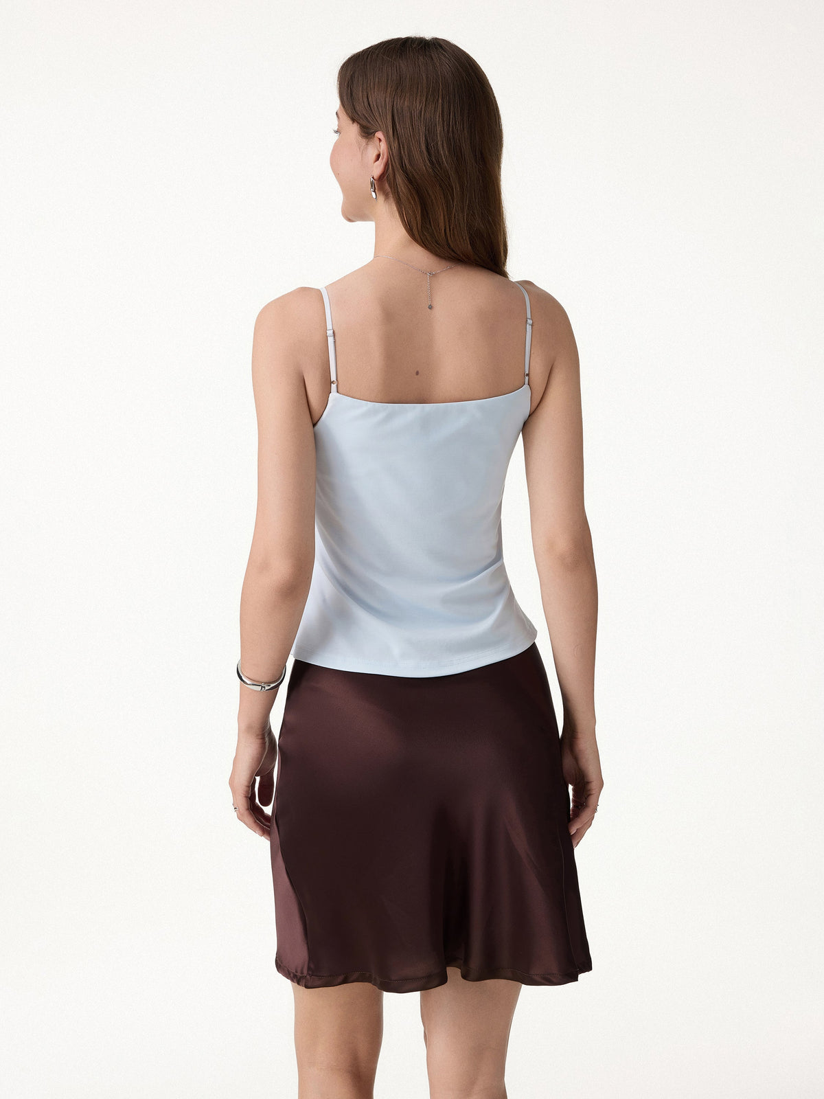 OGLmove Women's Spaghetti Bra Top & Wide Leg Pants Set