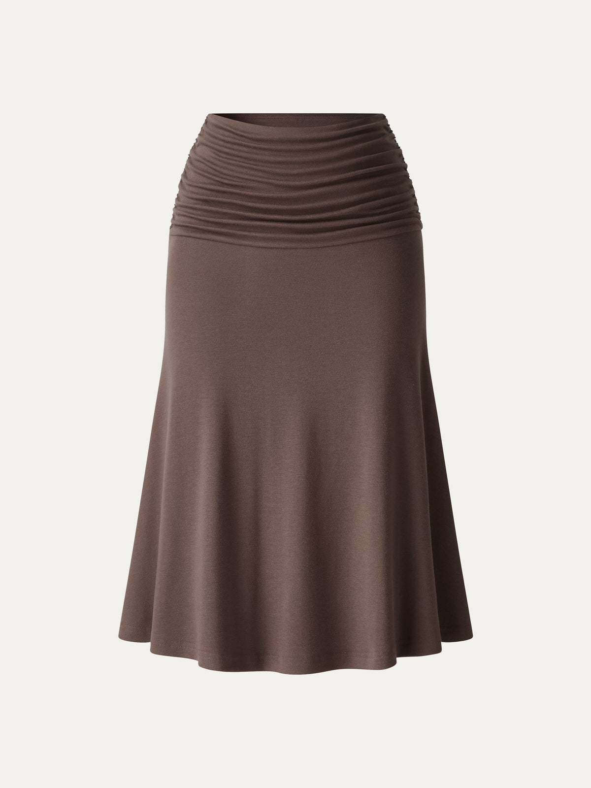 OGLmove Women's CoolTouch Ruched Midi Mermaid Skirt