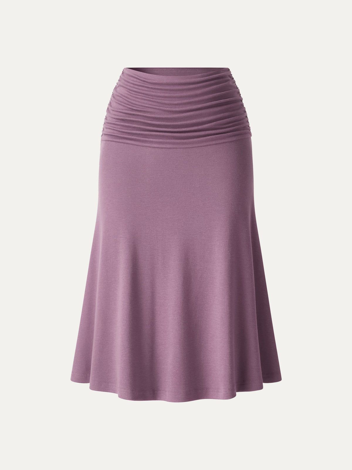 OGLmove Women's CoolTouch Ruched Midi Mermaid Skirt
