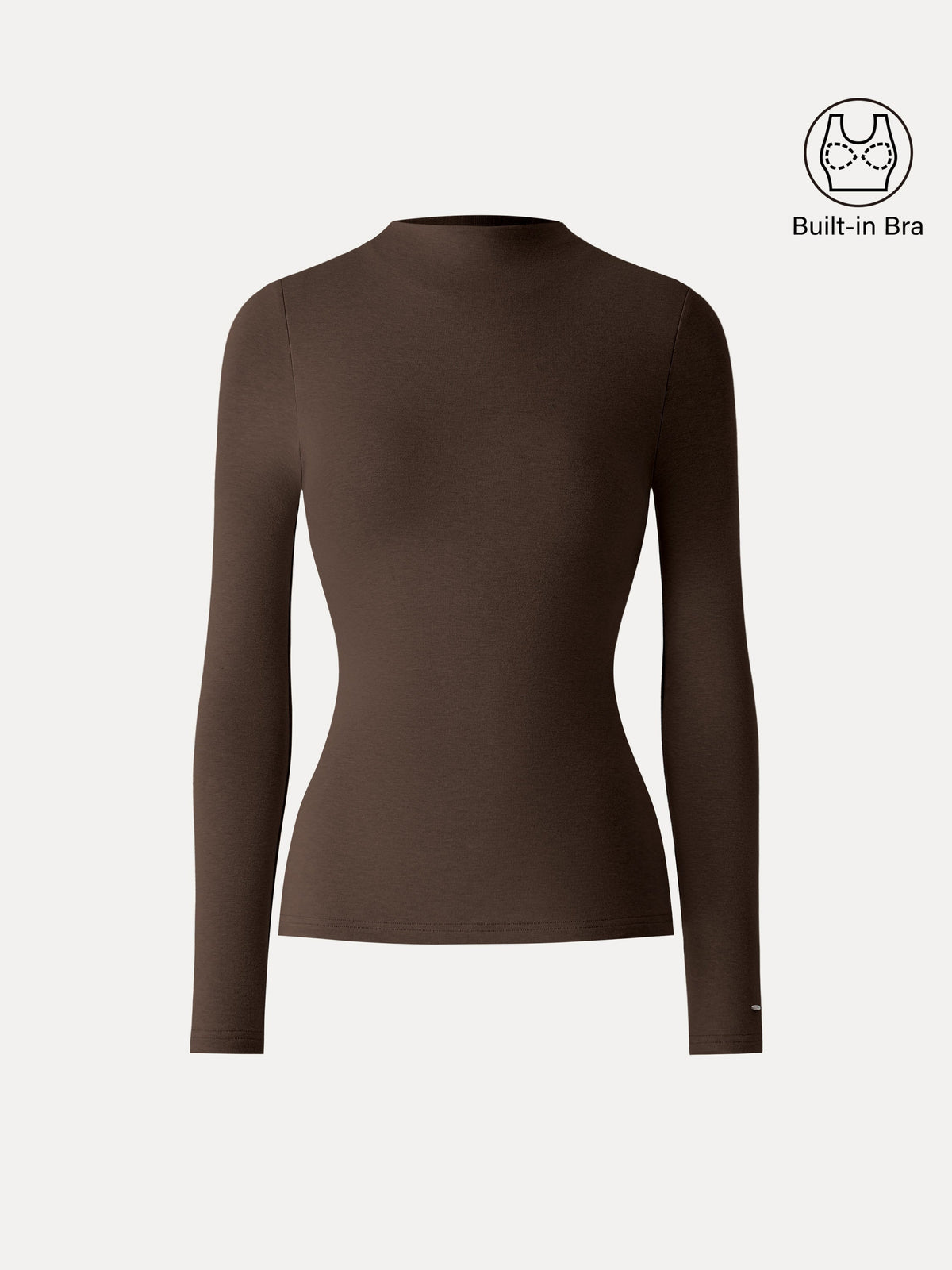 OGLmove Women's ProWarm Mockneck Long Sleeve Bra Top