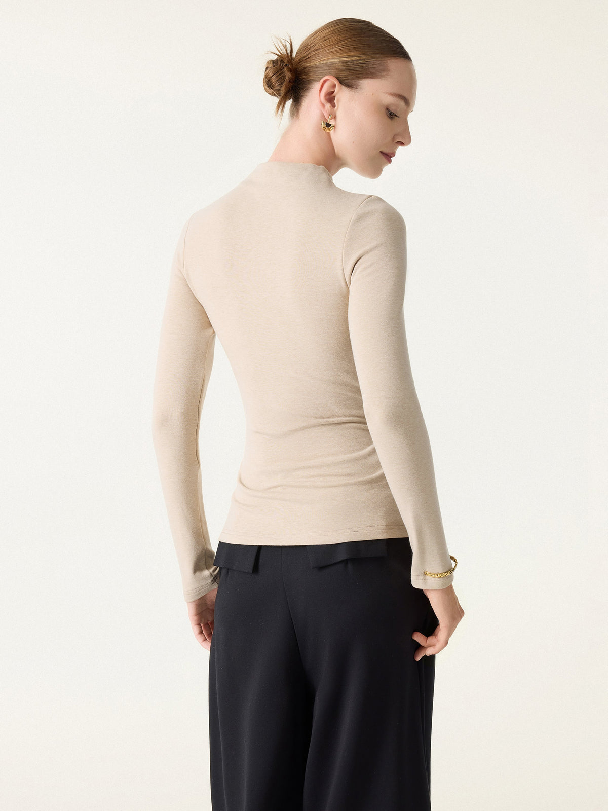 OGLmove Women's ProWarm Mockneck Long Sleeve Bra Top