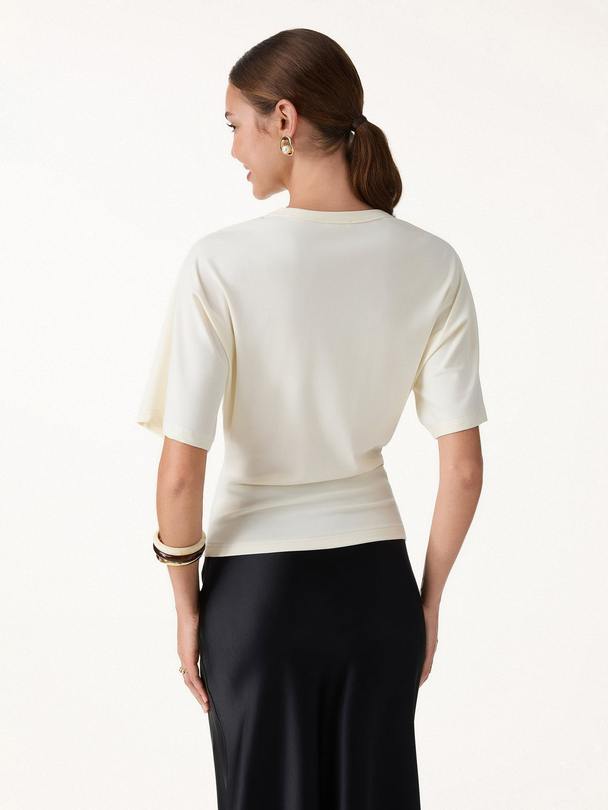 OGLmove Women's Elevated Cotton-Blend Essential Tee