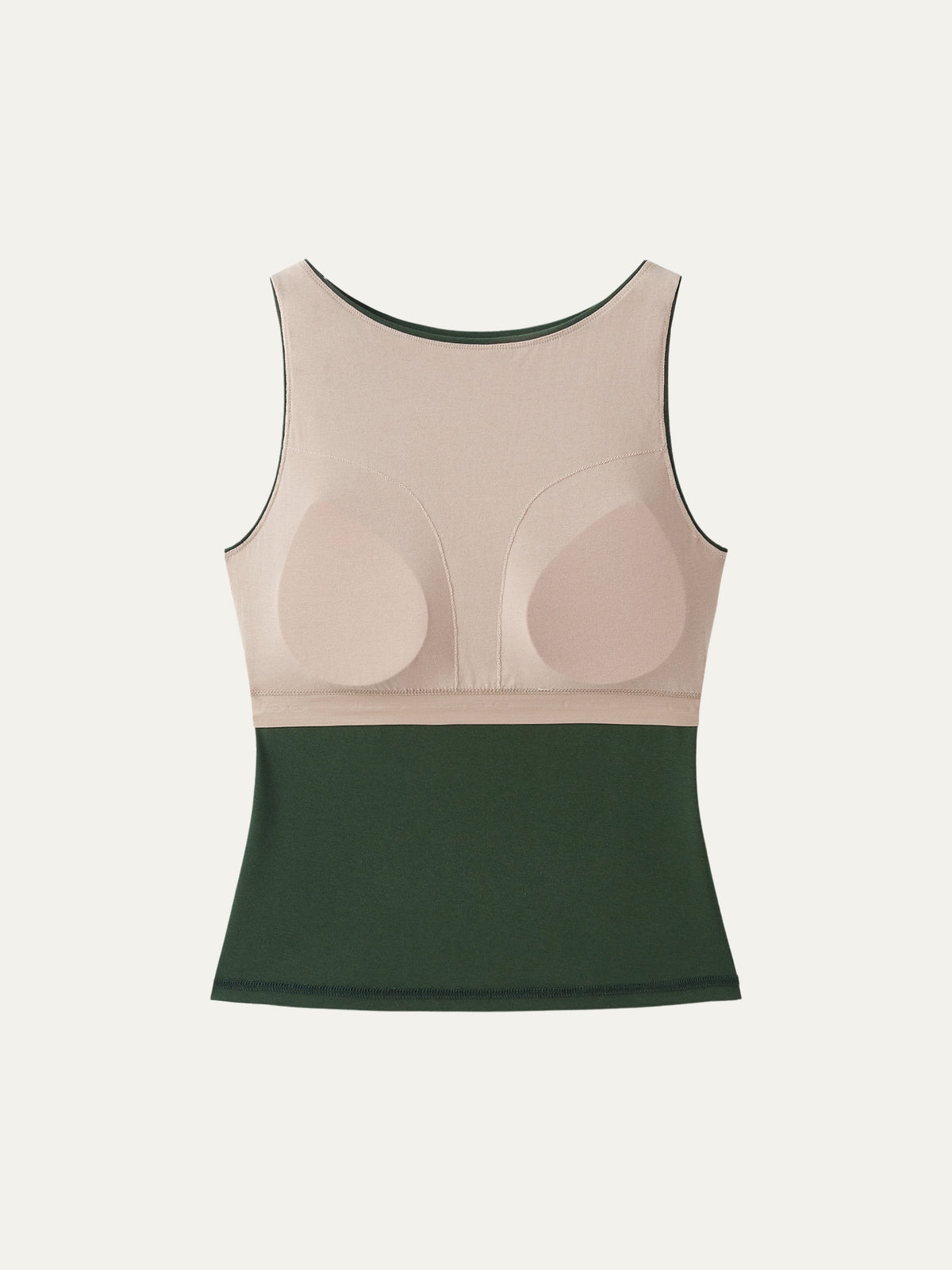 OGLmove Women's Stretch Cotton Boatneck Bra Tank