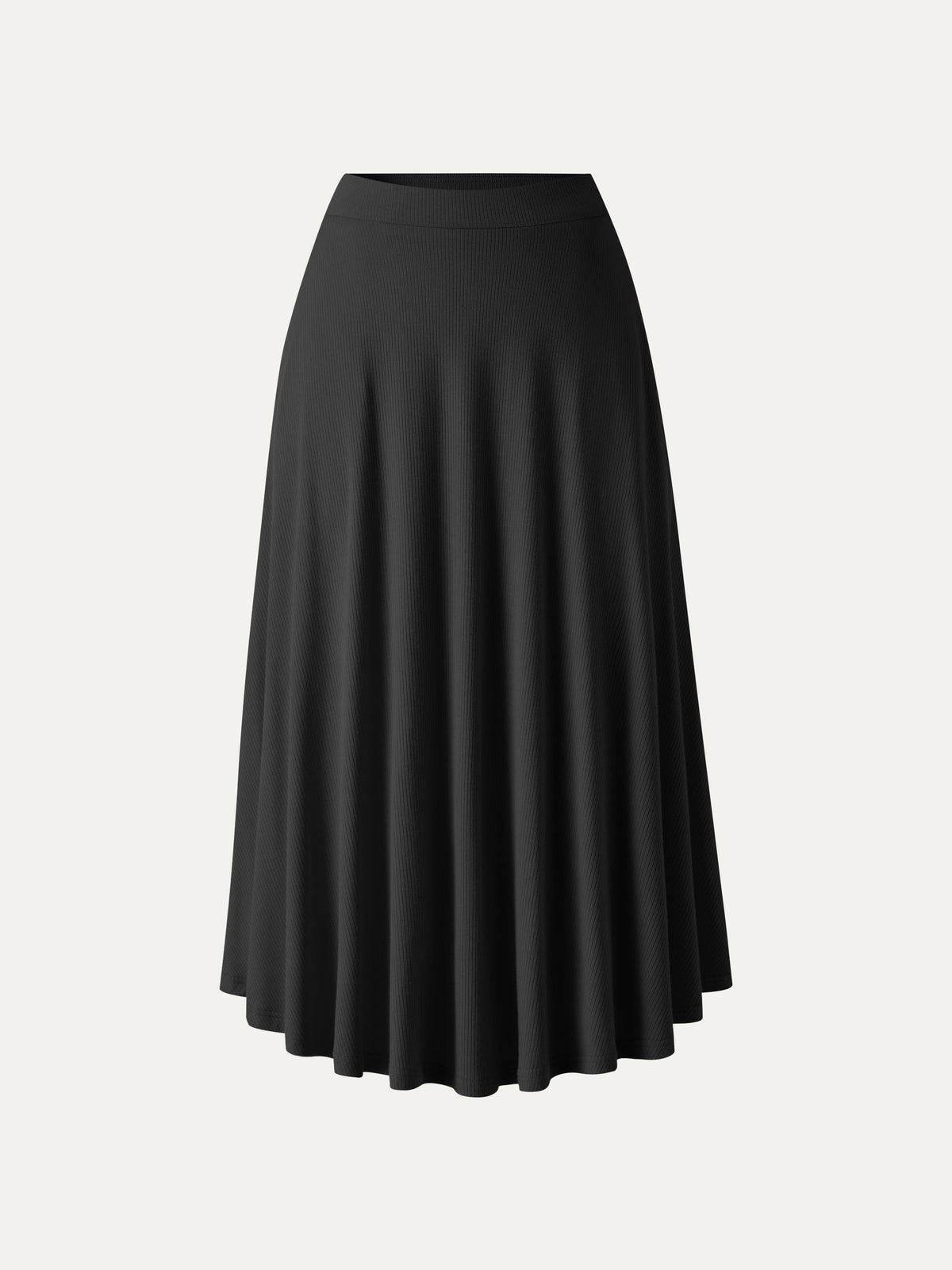 OGLmove Women's CoolTouch Midi Circle Flare Skirt with Pockets