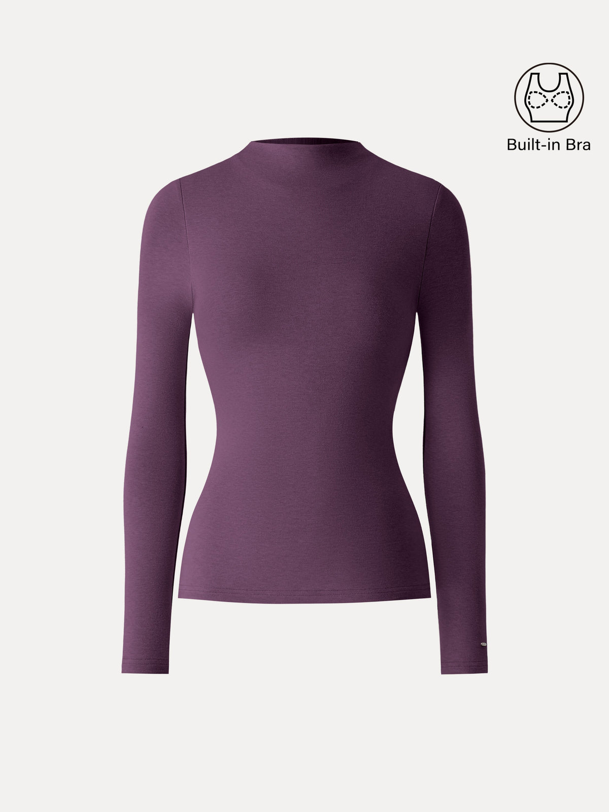 OGLmove Women's ProWarm Mockneck Long Sleeve Bra Top