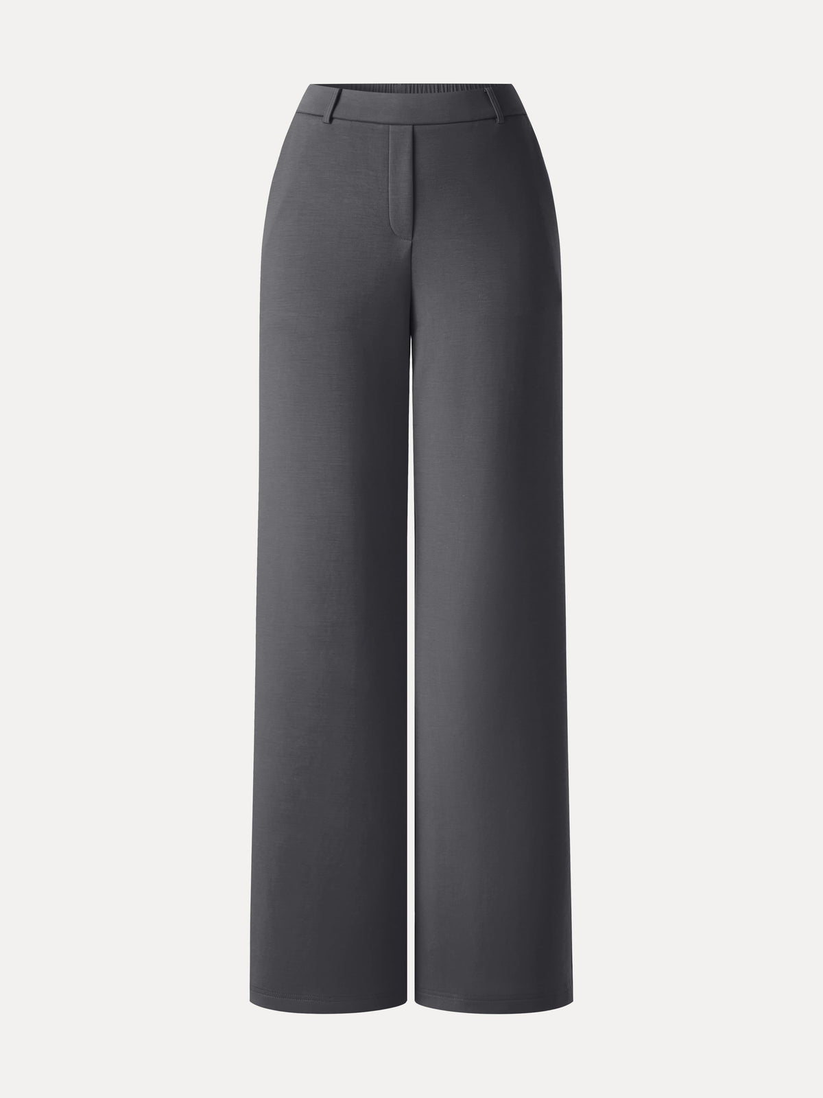 OGLmove Women's TravelEase Lyocell Spacer High-Rise Wide Leg Pants with Pockets