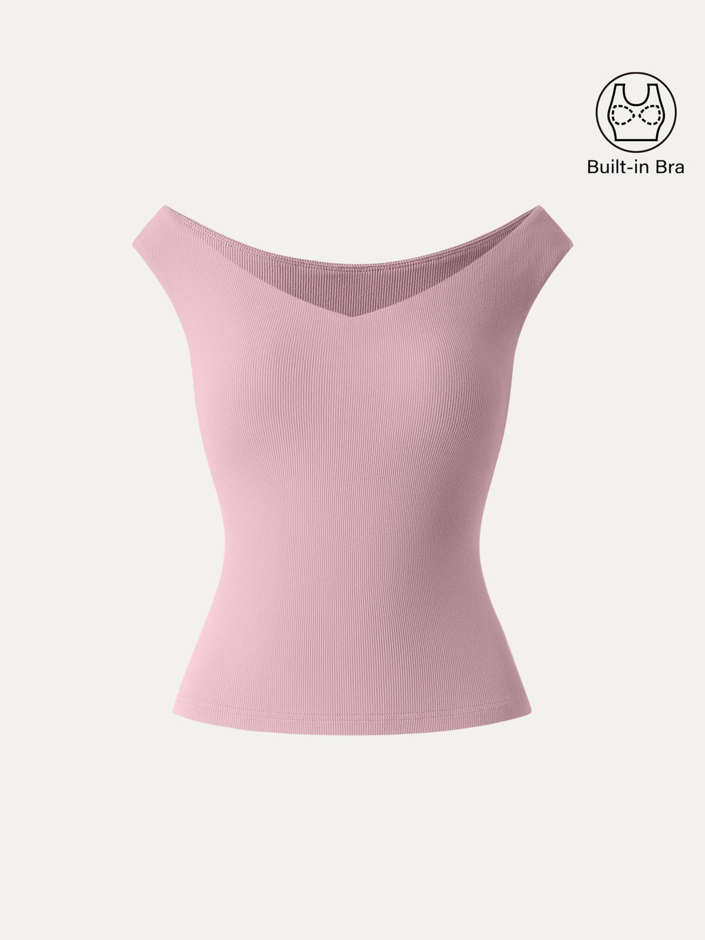 OGLmove Women's Essential V-Neck New Airy Bra Top