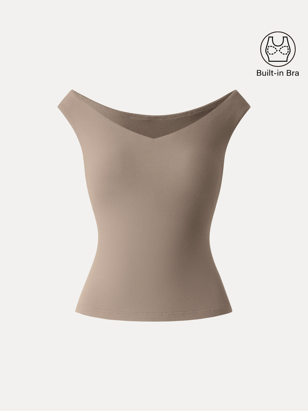 OGLmove Women's Essential V-Neck New Airy Bra Top