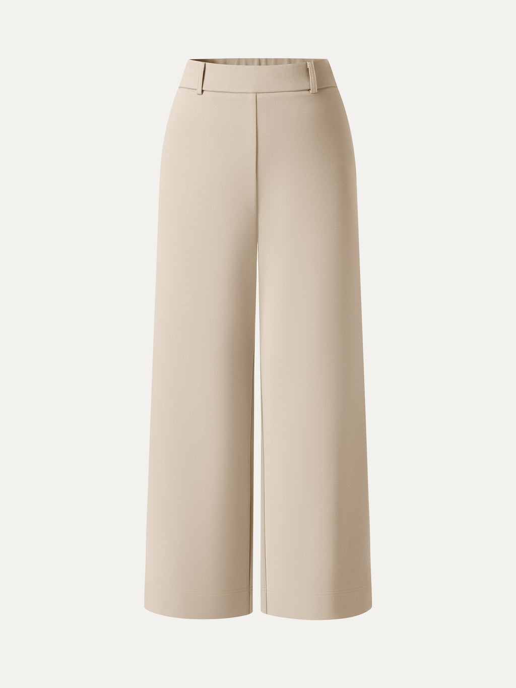 OGLmove Mid Rise Cropped Wide Leg Pants with Pockets