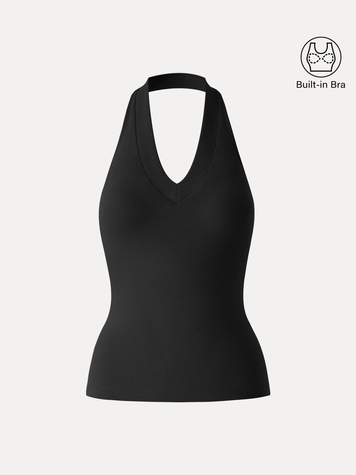 OGLmove Women's Halter Neck Open Back Bra Tank