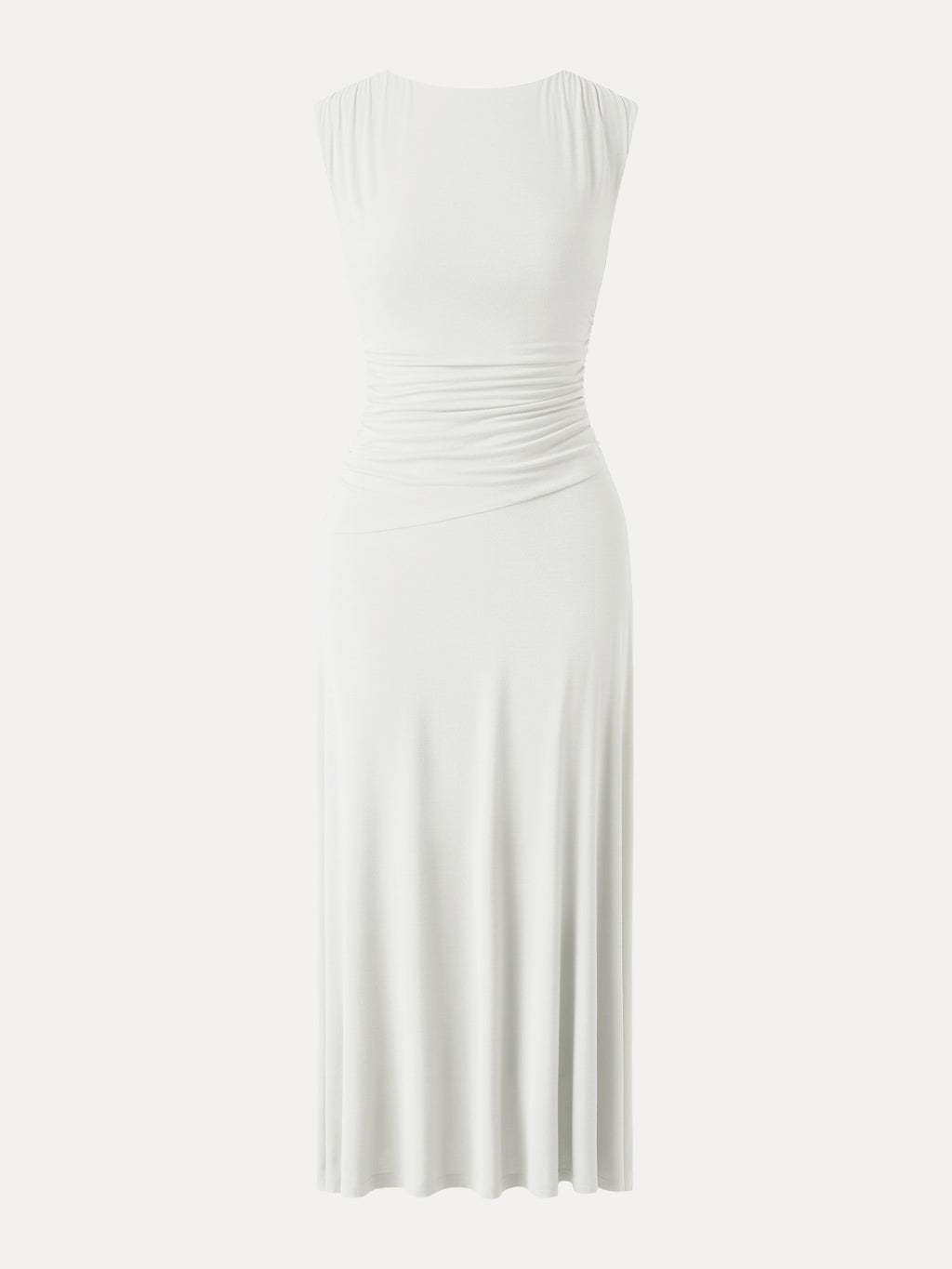 OGLmove Women's Breezy Cooling Side Ruched Maxi Bra Dress