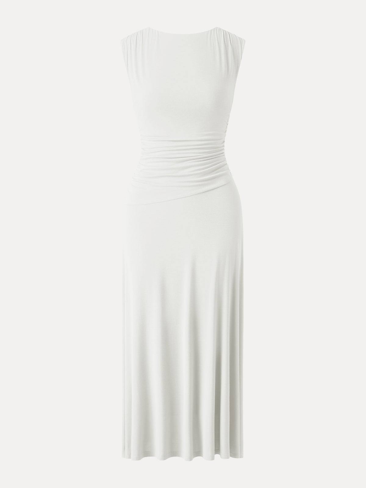 OGLmove Women's Breezy Cooling Side Ruched Maxi Bra Dress