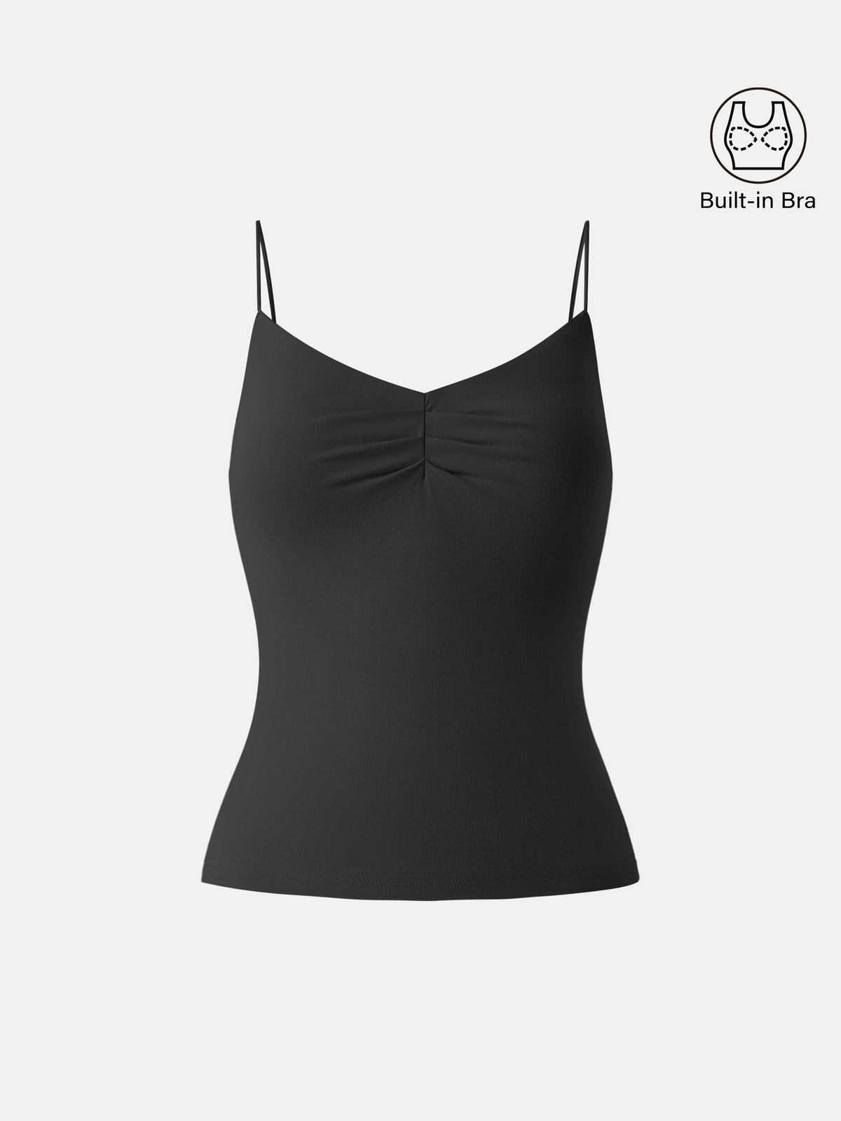 OGLmove Women's Sweetheart Neck Spaghetti Strap Bra Top